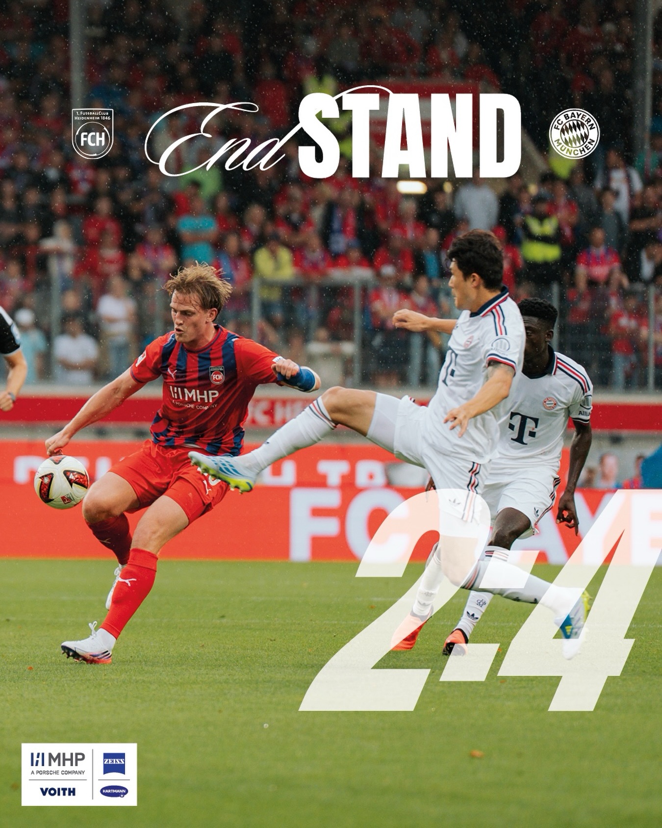Schlusspfiff beim Testspiel! 
🔴🔵 #FCHFCB