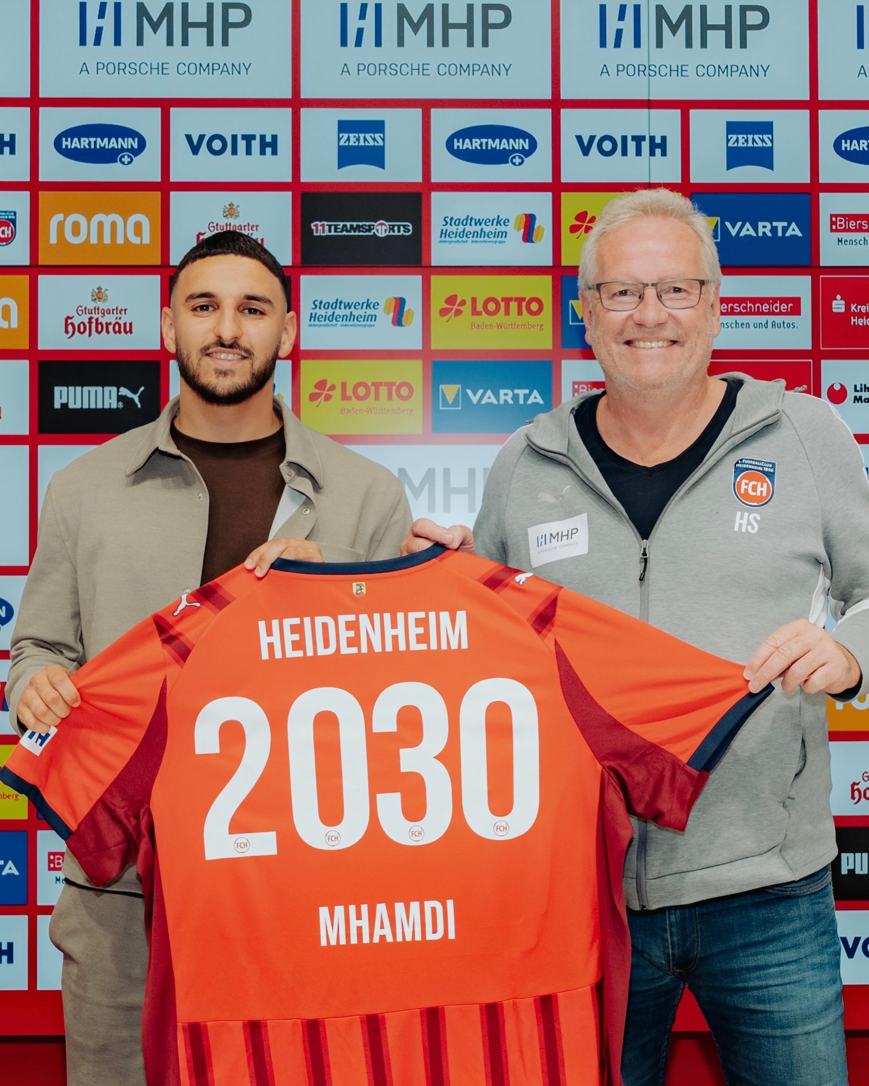 Mit @oualid.mhamdi steht unser erster Sommertransfer fest – er erhält einen Vertrag bis 2030! ✍️