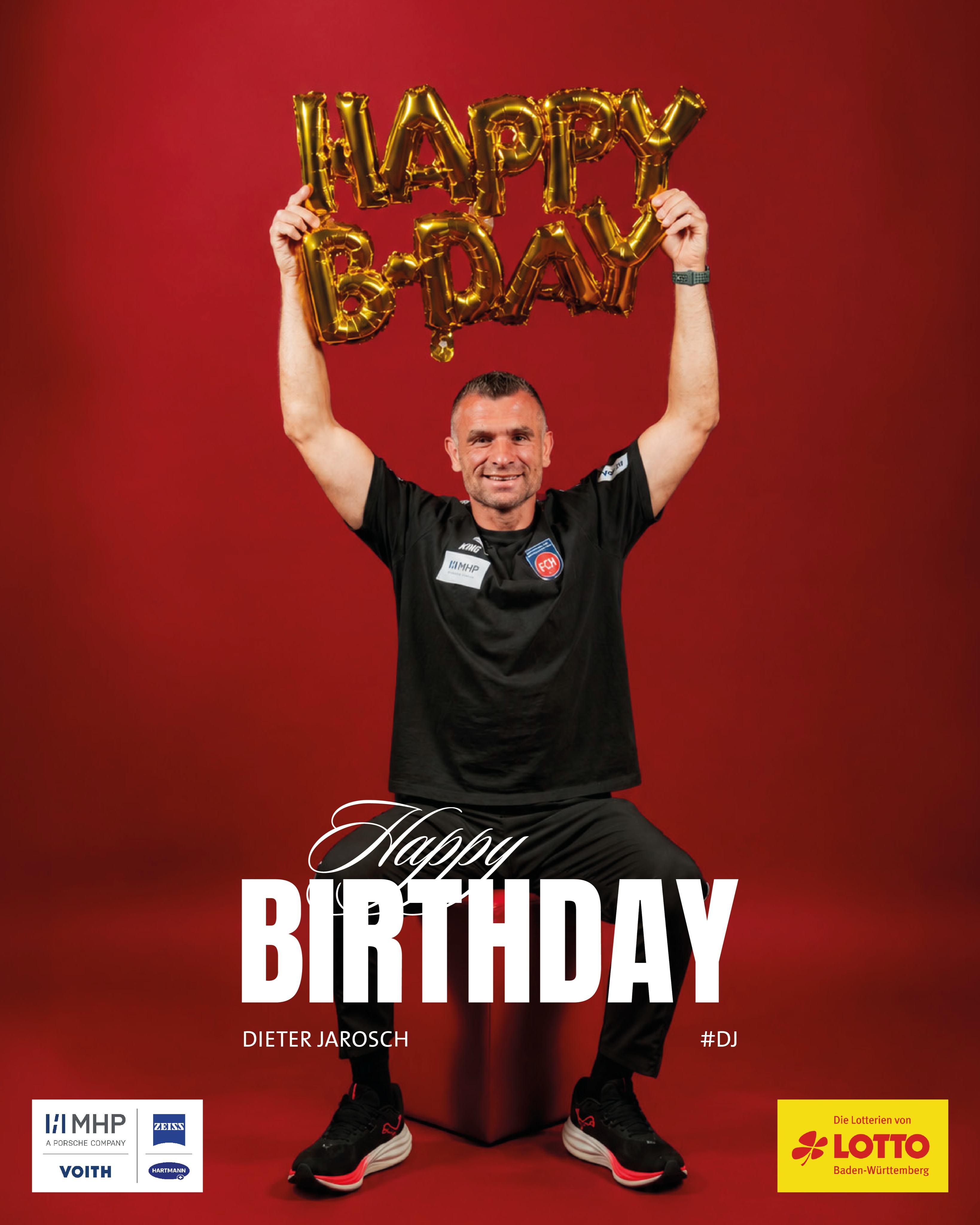 Wir wünschen unserem Co-Trainer Dieter Jarosch alles Gute zu seinem Geburtstag. Happy Birthday, B...