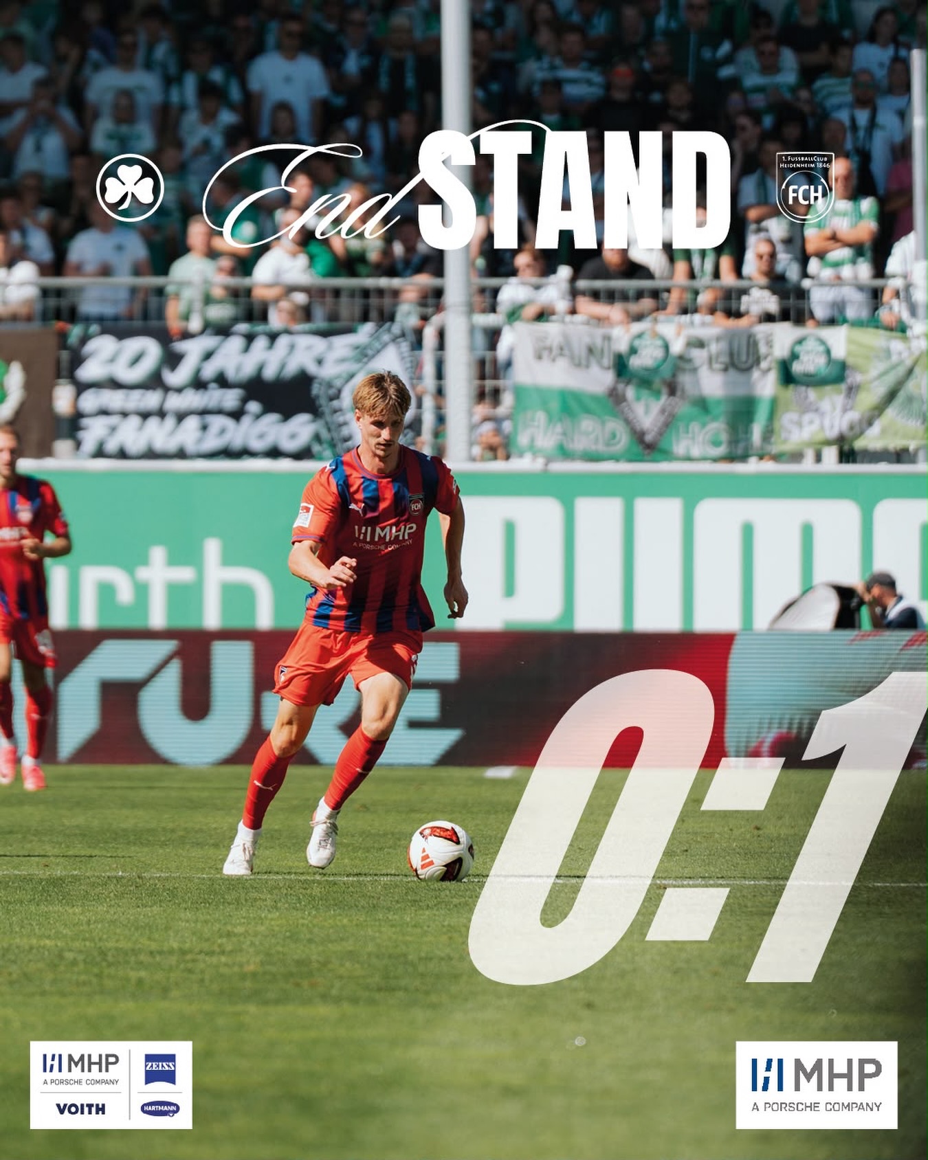 Die ersten 3️⃣ Auswärtspunkte der Saison!!!
🔴🔵 #SGFFCH | @mhp_com