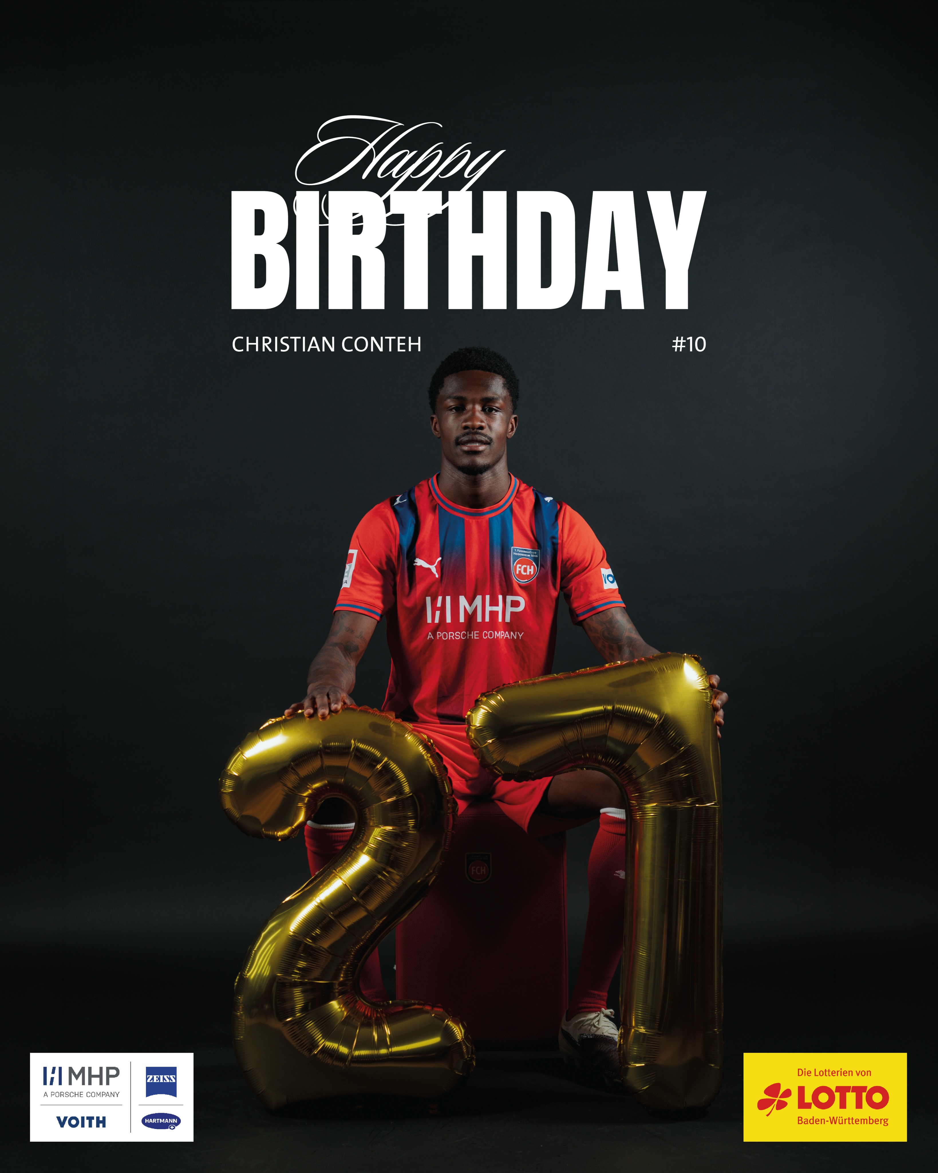 Unsere Nummer 🔟 feiert Geburtstag! Happy Birthday, Chris! 🎂
🔴🔵 @lottobw