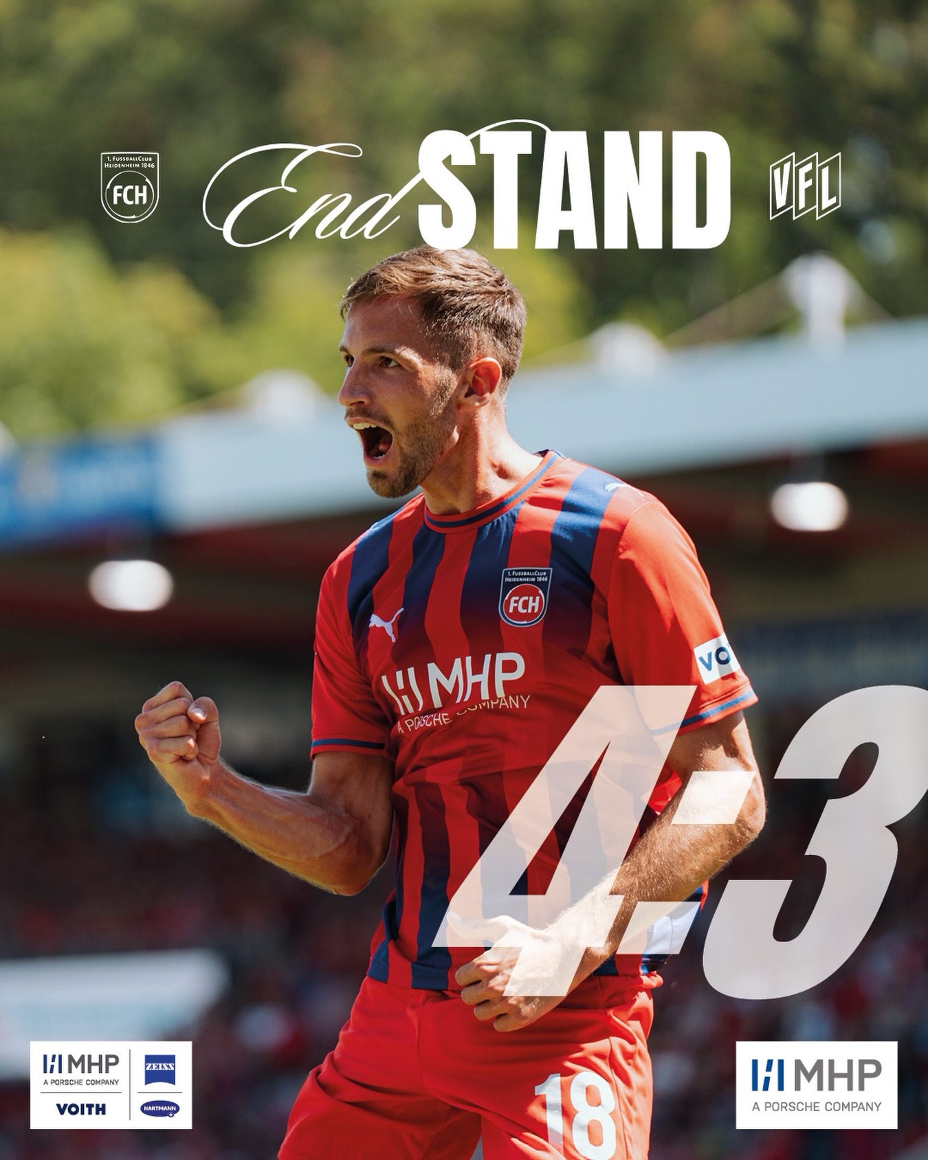 DIE ERSTEN 3 PUNKTE BLEIBEN AUF DEM SCHLOSSBERG!!!!
🔴🔵 #FCHOSN | @mhp_com