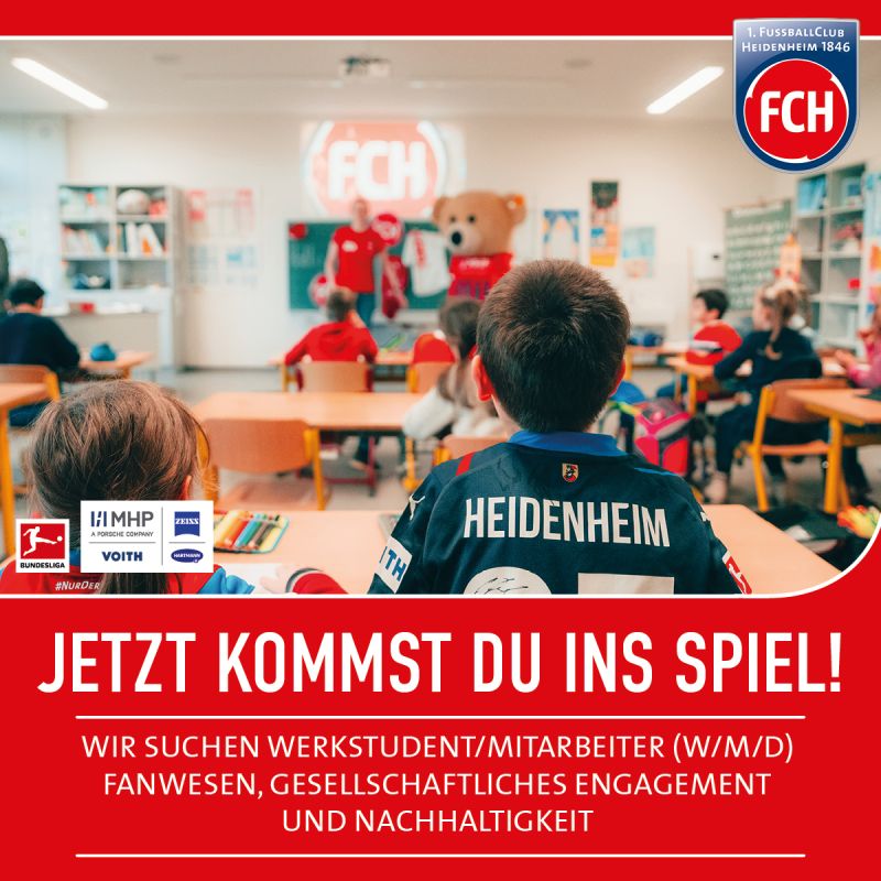 Jetzt kommst Du ins Spiel! Wir suchen einen Werkstudenten bzw. Mitarbeiter (w/m/d) für den Bereic...
